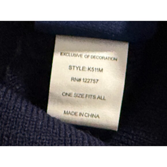 Dallas Cowboys Blue Winter Beanie Hat Cap One Size - Picture 4 of 5